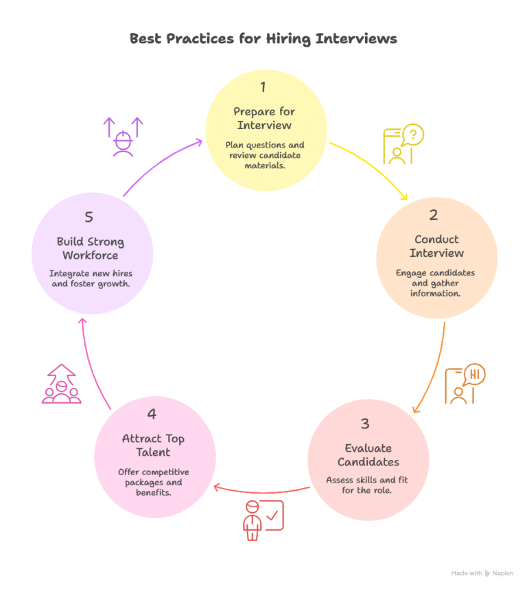 Best Practices for a Hiring Interview - visual selection